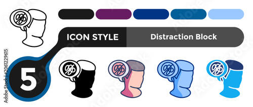 Foto Distraction Block