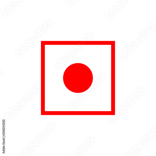 vegetarian nonvegetarian food symbols red symbol green symbol food classification. veg, not veg