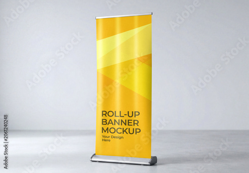 Roll Up Banner Mockup