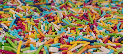 Candy Sprinkle Texture Background