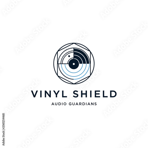 Tableau sur toile Professional audio protection and record maintenance services branding