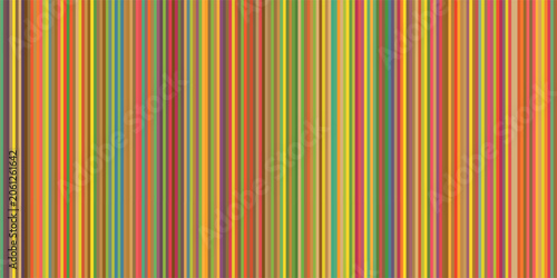 Colorful seamless vertical stripes background. Colorful simple vertical stripe pattern. Vertical stripes or lines pattern. Retro and vintage design.