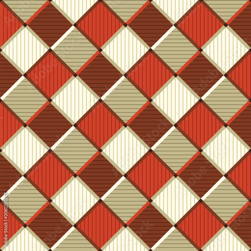 diamond square textile pattern wallpaper background illustration digital suitable for interior design