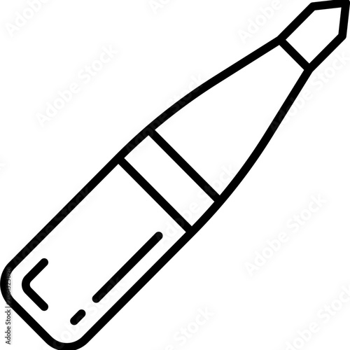 Tablou pe pânză Nail File Icon