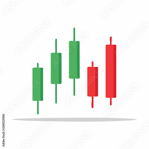 Candlestick Chart Illustration