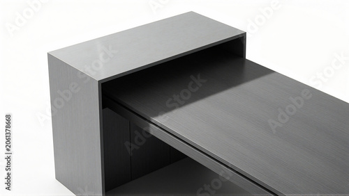 Sleek Modern Furniture Detail with Geometric Lines