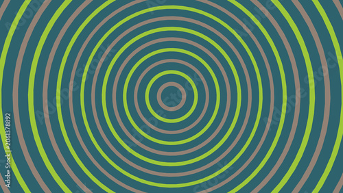 Abstract green and grey circular pattern background