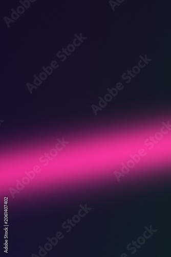 Canvas-taulu Luminous forest teal and rose pink gradient grain texture background with lumino