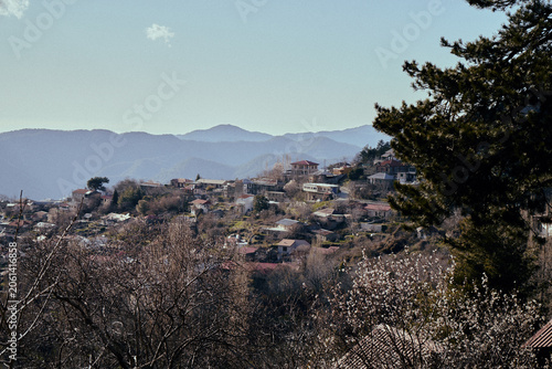 Mountain Village in Troodos Mountains, Cyprus