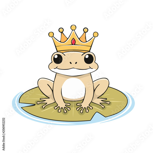 Cute cartoon pig wearing party hat and holding cake