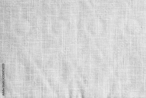 White cotton fabric texture macro closeup