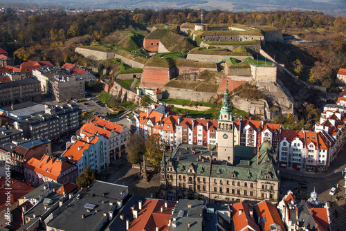Photos Klodzko visible aerial view