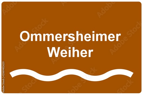 Illustration eines Namensschildes für den 