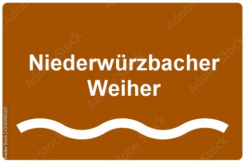 Illustration eines Namensschildes für den 
