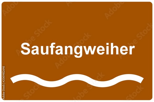Illustration eines Namensschildes für den 
