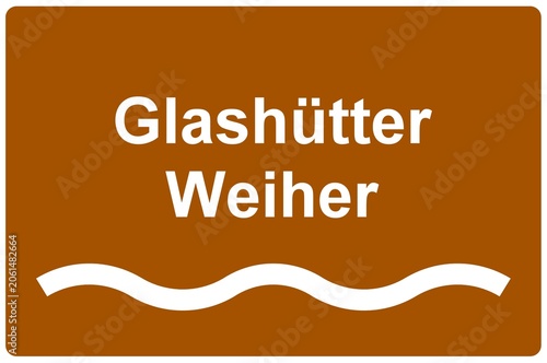 Illustration eines Namensschildes für den 