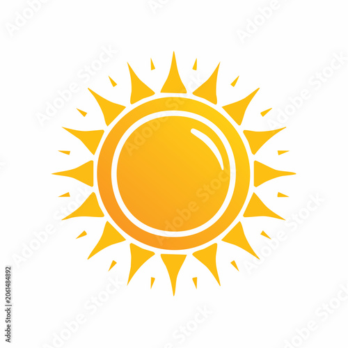Stylized Sun Icon