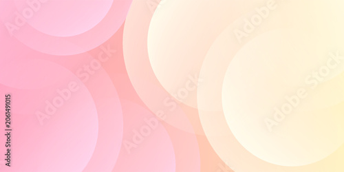 abstract background.modern.minimalist.pink and yellow gradations.circle effect.memphis.trendy .eps 10