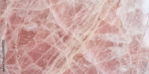 Obraz na plátne Luxury pink stone texture with crystalline patterns background abstract interior