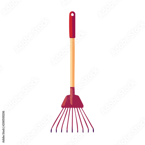 Flat design purple and yellow umbrella icon