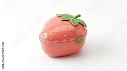 An elegant Korean minimalist lunch box featuring a premium design with smooth rounded edges and multiple compartments