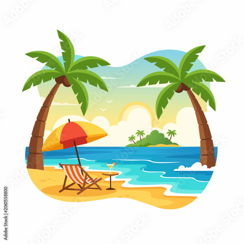 Tropical Beach Paradise