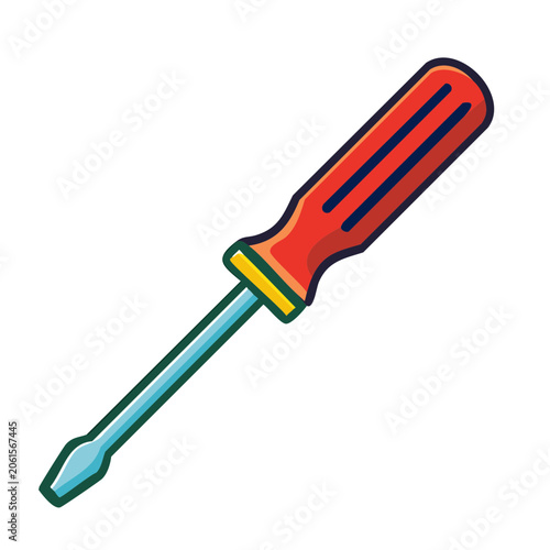 Flat design toothbrush with toothpaste vector