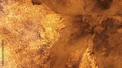 Lava Background On Alpha