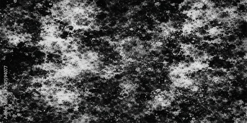 Konstfotografi Black and White Winter Snow Texture Background with Falling Light Particles and