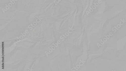 Gray crumpled paper background texture with soft folds and creases wrinkled smooth neutral monochrome grayscale. Resizable and editable, EPS 10.