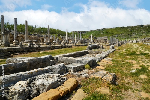 Ruins of the ancient city of Perge, Turkey
