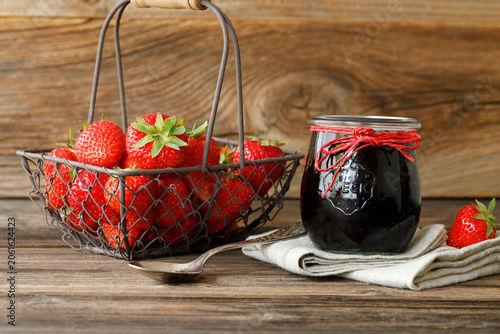 Marmelade Erdbeeren