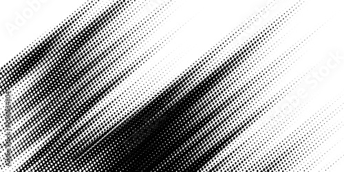 фотографія Abstract halftone wave dots background