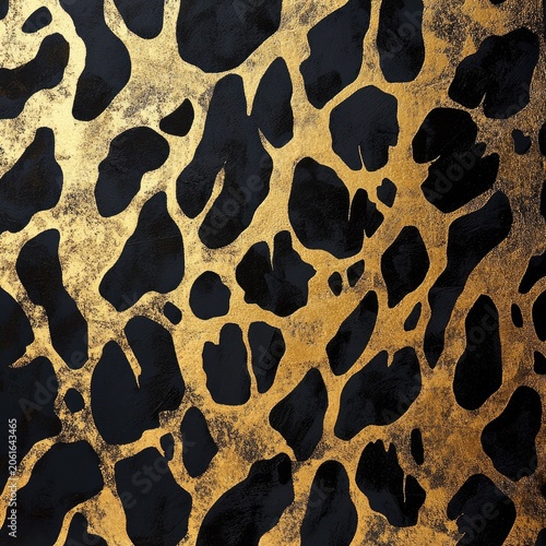 Gilded Panther Shadows