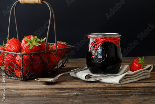 Marmelade Erdbeeren