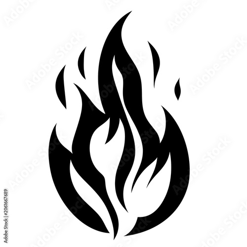 tribal tattoo design element