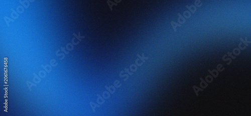 Fotografija Vibrant electric blue gradient with a subtle grainy overlay creating a dynamic and modern digital backdrop