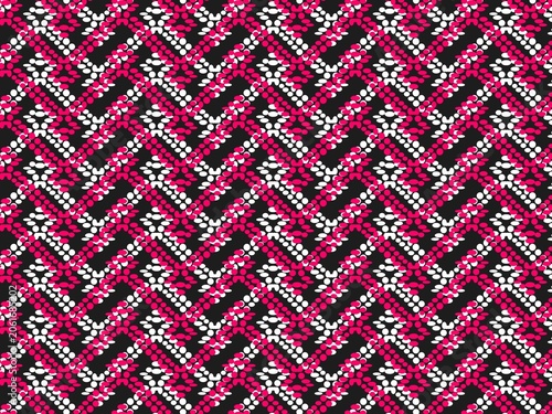 seamless pattern with geometric shapes
