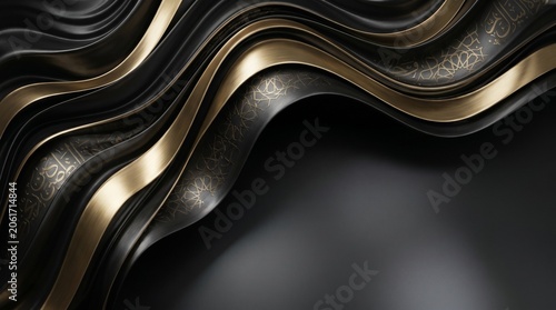 abstract black background