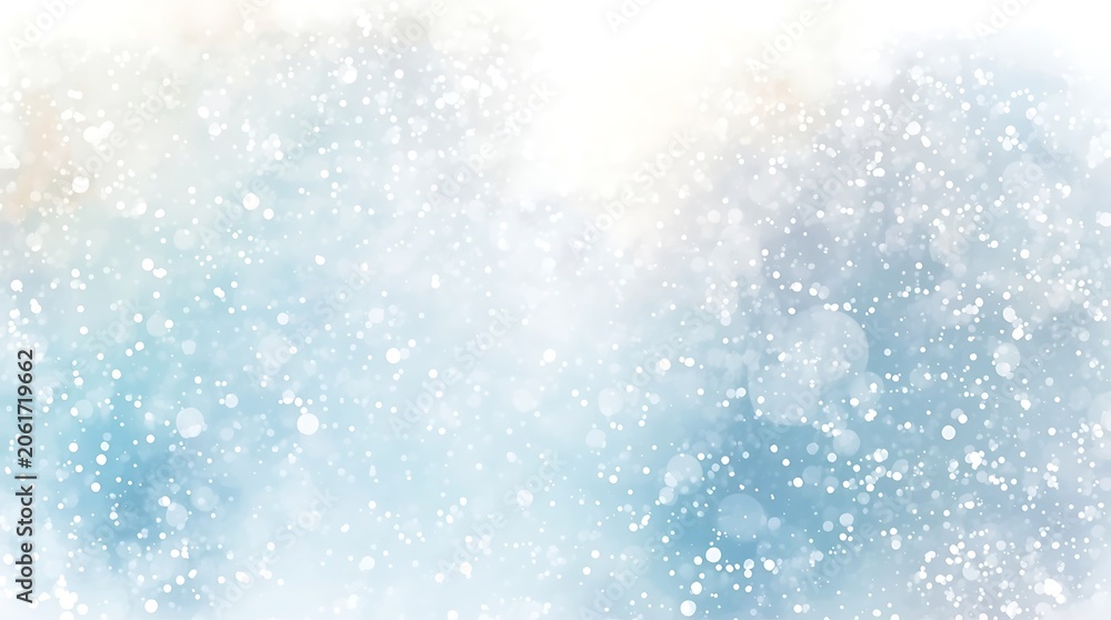 Fototapeta premium Abstract Watercolor Background with Blue and White Colors.