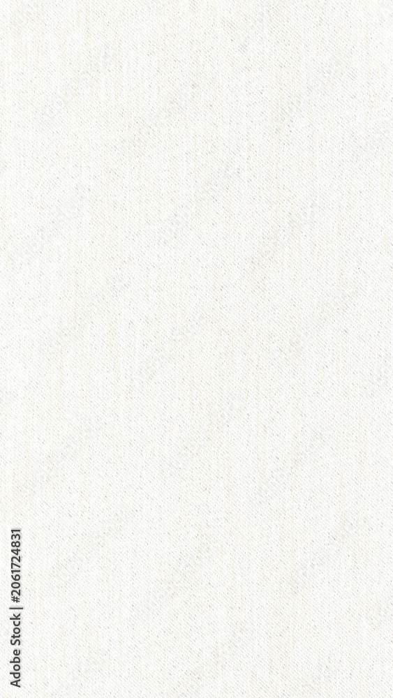 Fototapeta premium White textured linen background, minimalist style, mobile wallpaper.