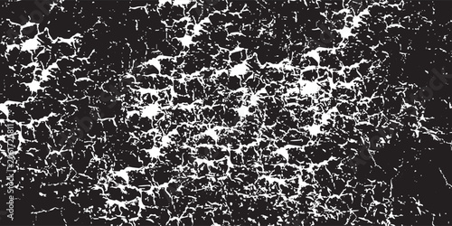 Fotografia Grunge Cracked Texture Background With Distressed Paint And Abstract Black And W