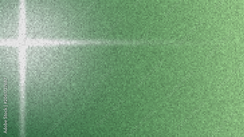 Fototapeta premium Minimal mosaic pixel light background with copy space