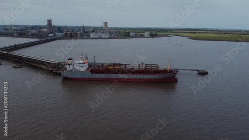 Drone. A product tanker ship, refined petroleum products.  A chemical tanker. 