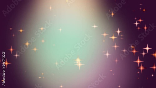 Sparkling starry night background with shining lights