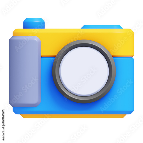 Camera Photo 3D Icon