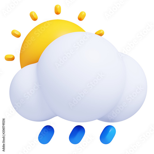 Weather Cloud 3D Icon