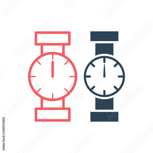 Photos Water pipes icons set isolated vector sign symbol.