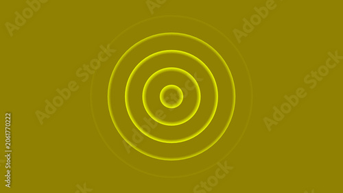 Abstract radio waves icon seamless loop background. Sound frequency signal icon background illustration.