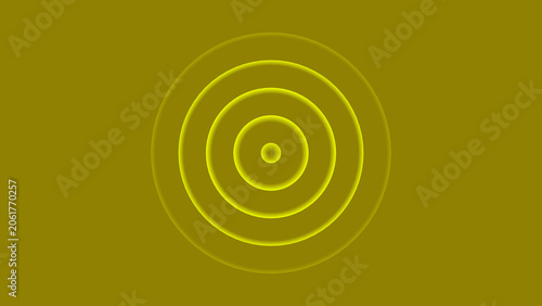 Technology radio waves icon seamless loop background. Sound frequency signal background illustration 4k.